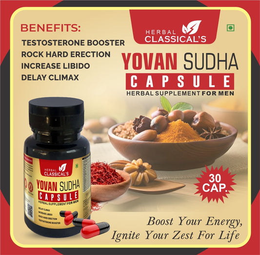 Yovan Sudha herbal capsules for Men