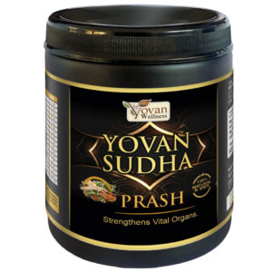 Yovan Sudha Prash is a natural Ayurvedic herbal formula that helps strengthen vital organs while supporting energy, stamina, and overall wellness.