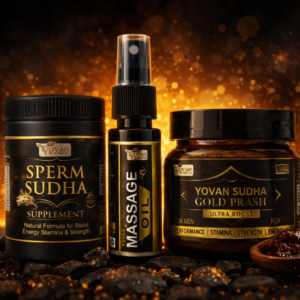 Yovan Sudha Complete Men’s Power Combo – Strength, Stamina & Vitality Support